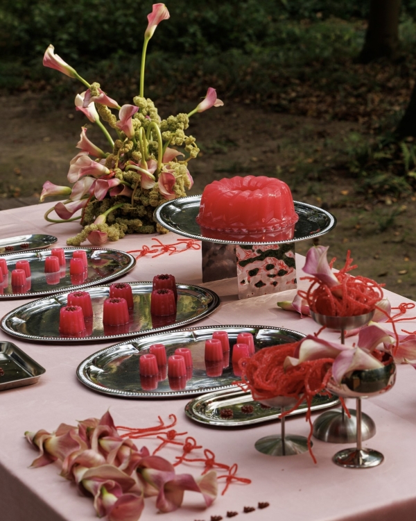 Интервью с невестой о свадьбе с игривой