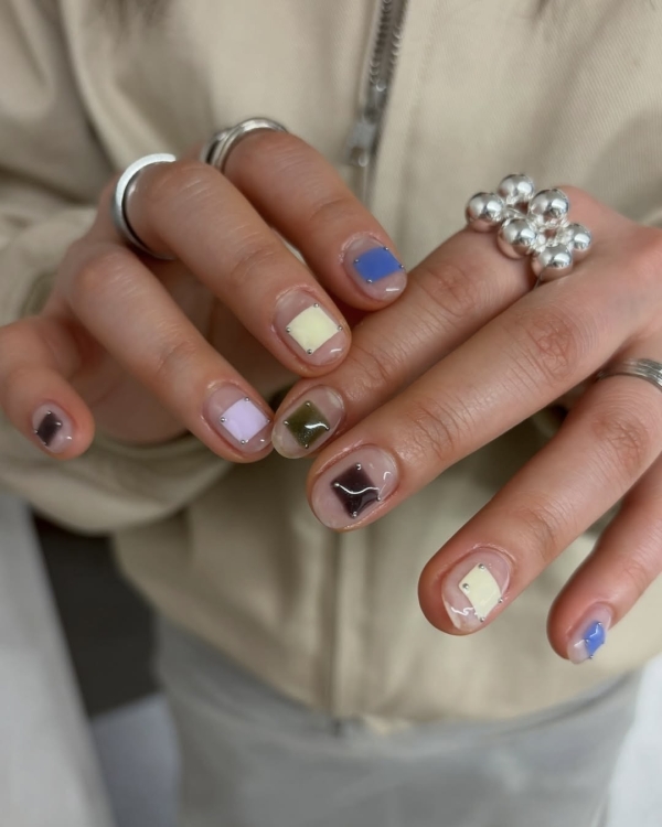 Главные тренды маникюра на короткие ногти —