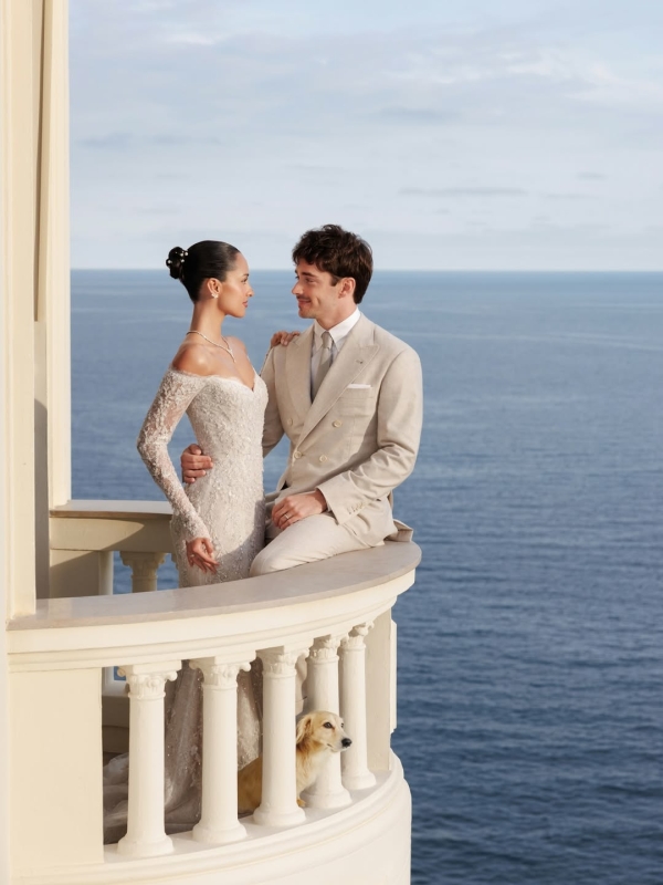 Гонщик «Формулы-1» Шарль Леклер женился