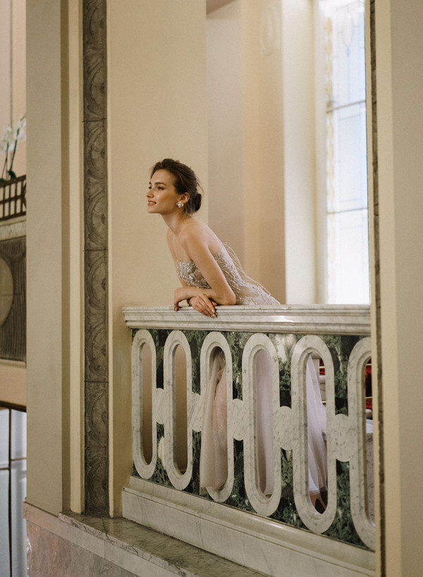 Съемка платьев Татьяны Кочновой в отеле Belmond