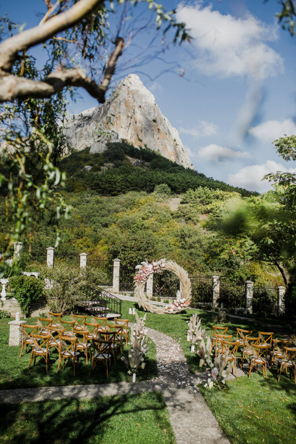 Уютная свадьба в Крыму