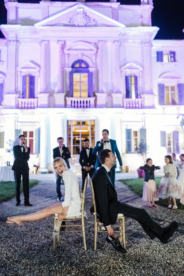 Русско-французская свадьба в Италии