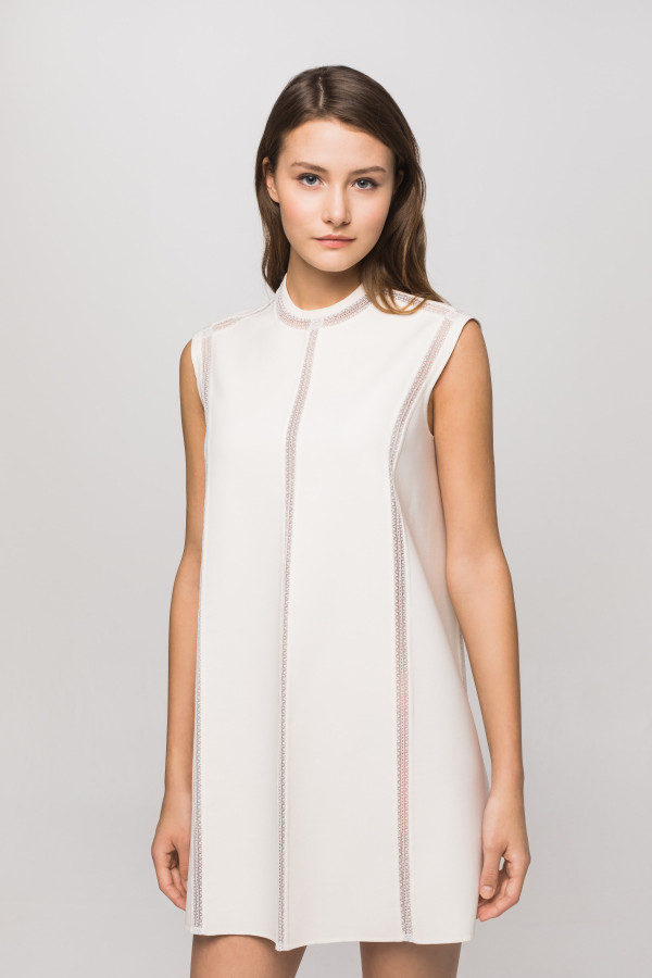 Геометрия как тренд сезона в свадебных платьях