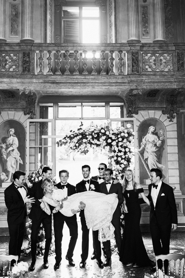 Русско-французская свадьба в Италии