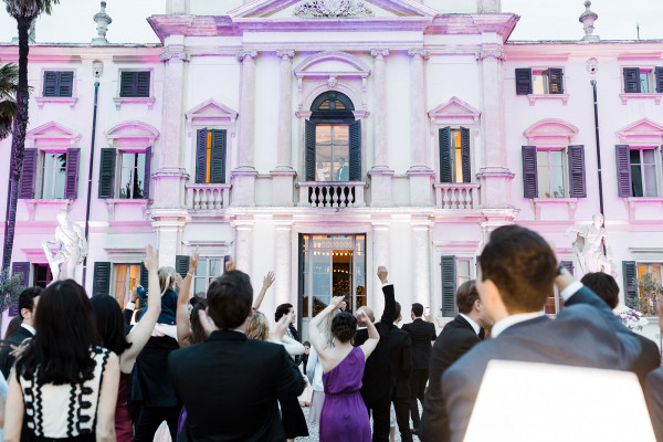 Русско-французская свадьба в Италии