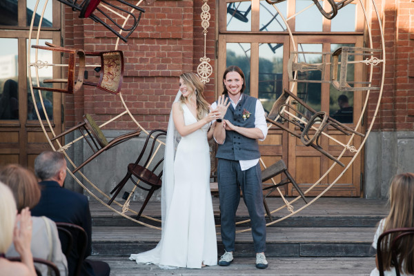 Свадьба в лофте в центре Москвы