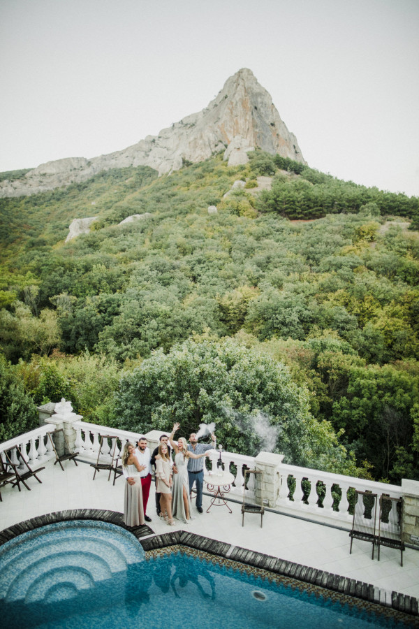 Уютная свадьба в Крыму