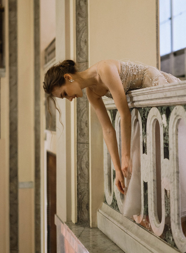 Съемка платьев Татьяны Кочновой в отеле Belmond