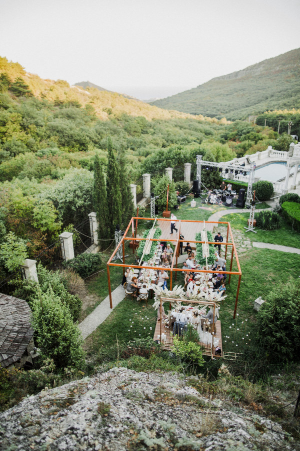 Уютная свадьба в Крыму