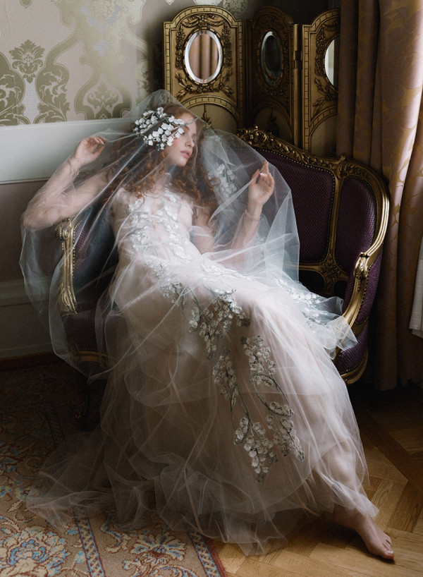 Съемка платьев Татьяны Кочновой в отеле Belmond