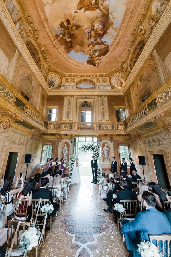 Русско-французская свадьба в Италии