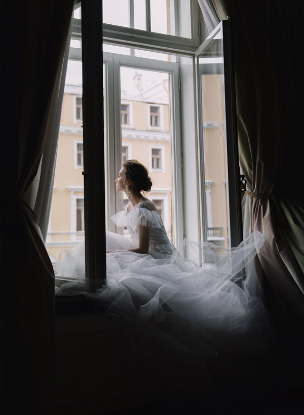 Съемка платьев Татьяны Кочновой в отеле Belmond