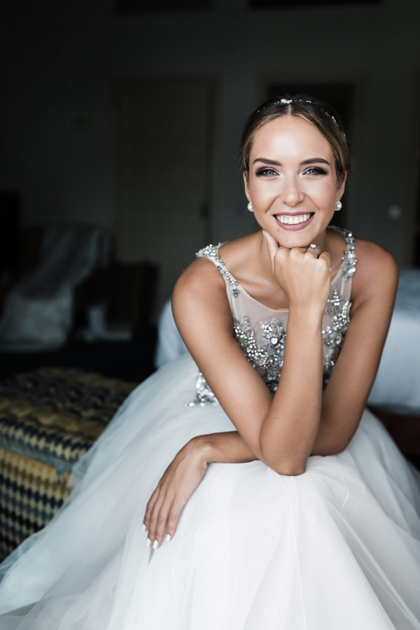 Летняя свадьба в тропическом саду