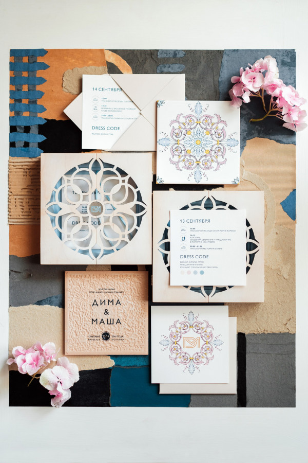 Летняя свадьба в тропическом саду