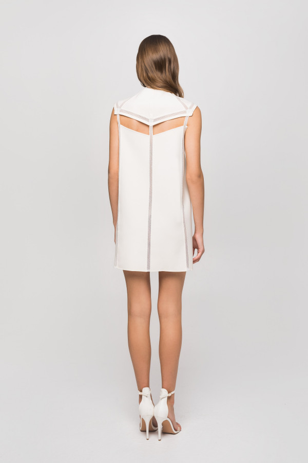 Геометрия как тренд сезона в свадебных платьях