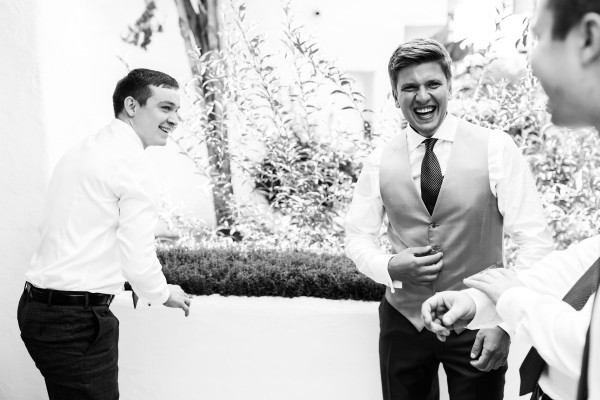 Летняя свадьба в тропическом саду