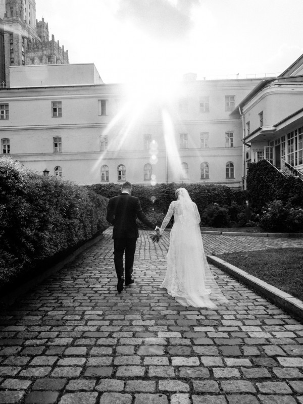 Романтичная московская свадьба