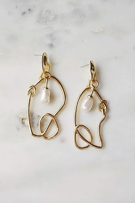 Выбирайте для свадьбы нескучные серьги с жемчугом