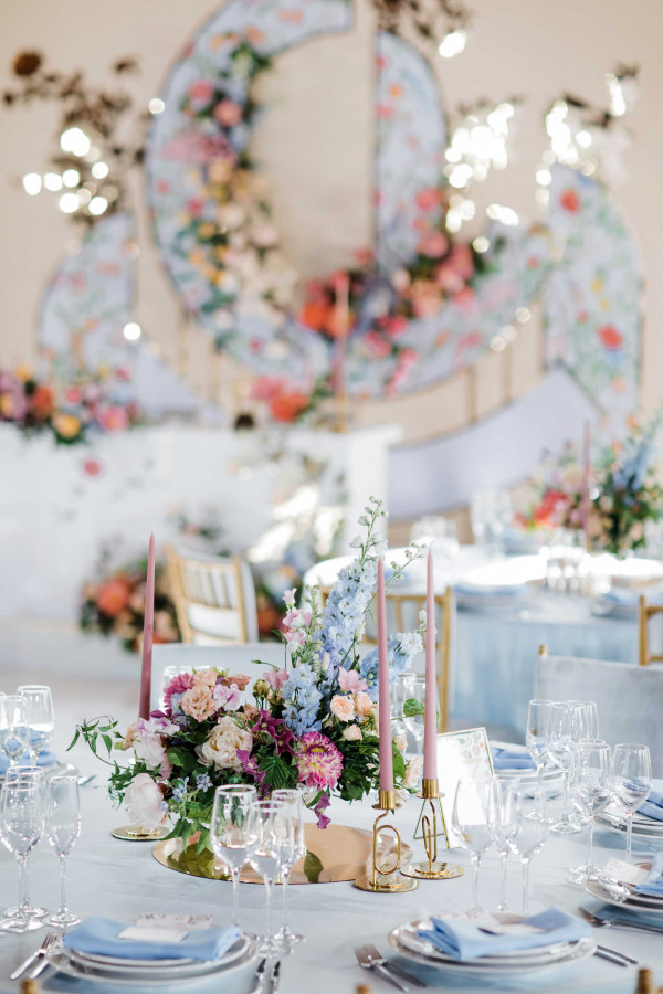 Нежная свадьба в загородном яхт-клубе