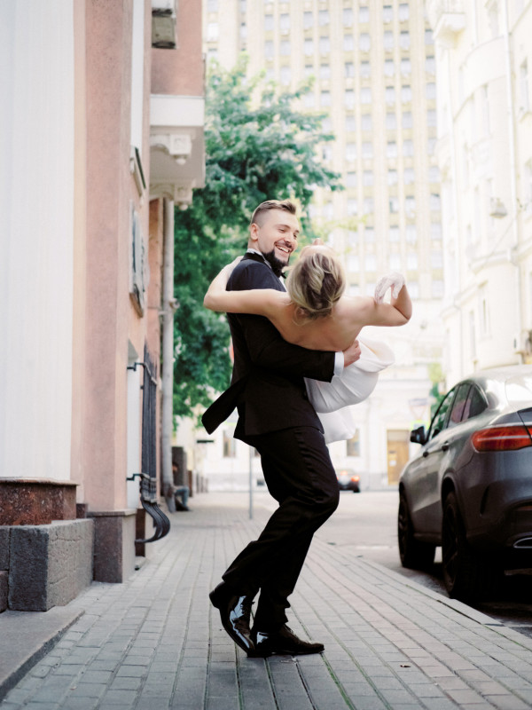 Романтичная московская свадьба