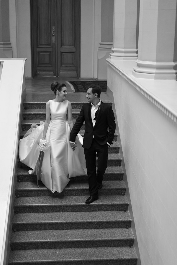 Свадьба в католическом соборе в Москве