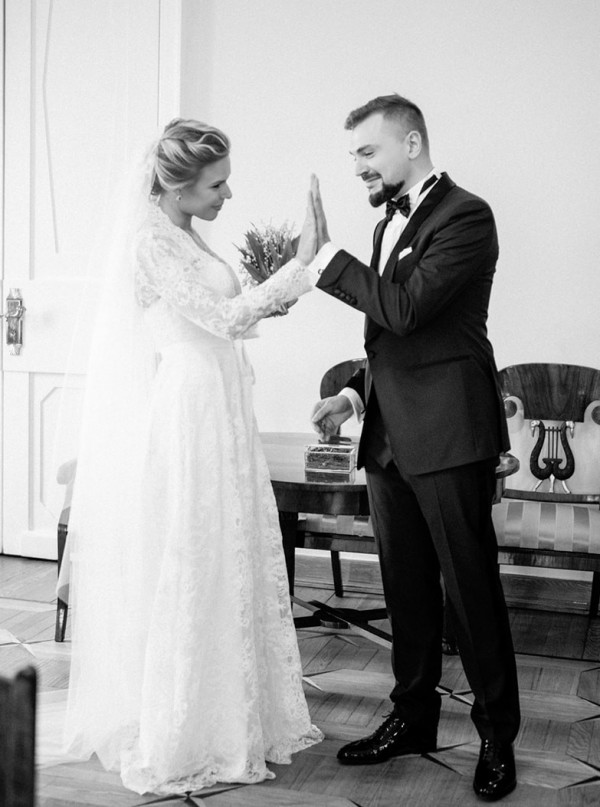 Романтичная московская свадьба