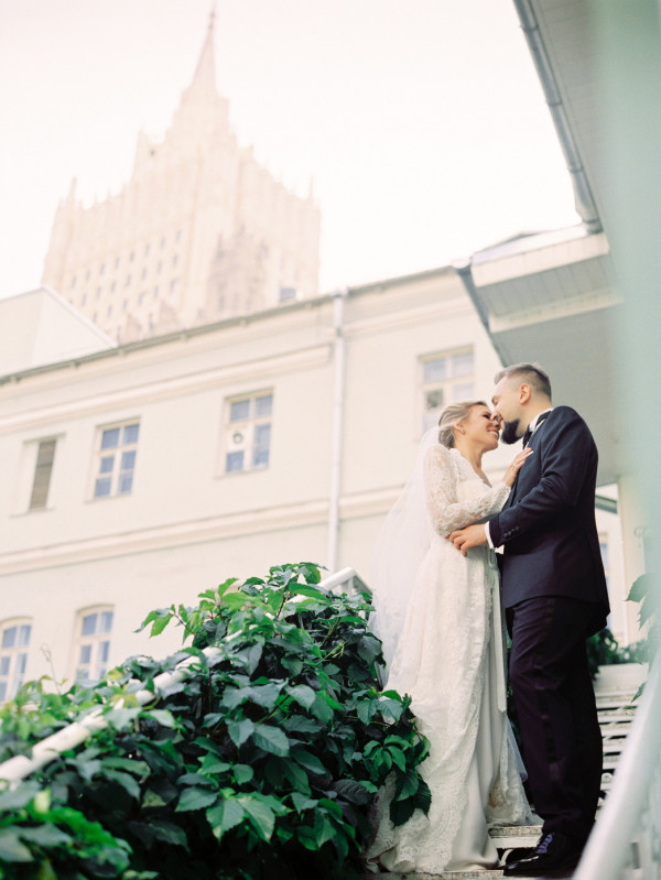 Романтичная московская свадьба