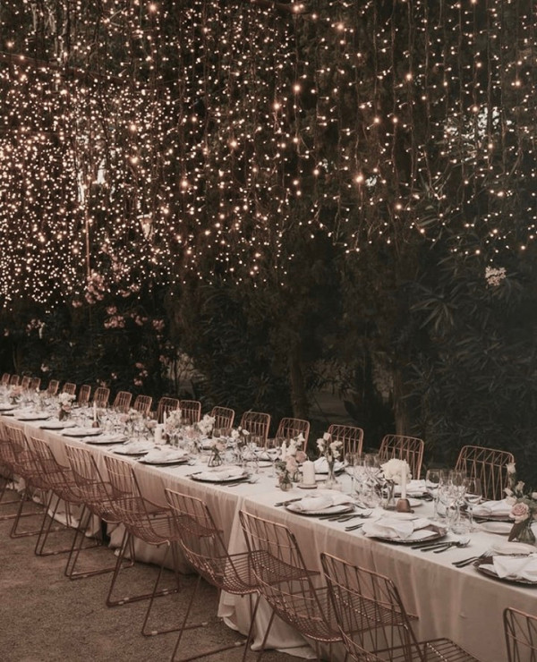 Своды из огоньков — волшебный декор для