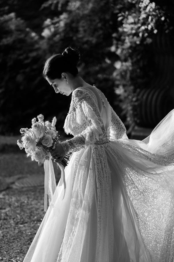 Нежная свадьба с оттенком бохо на берегу