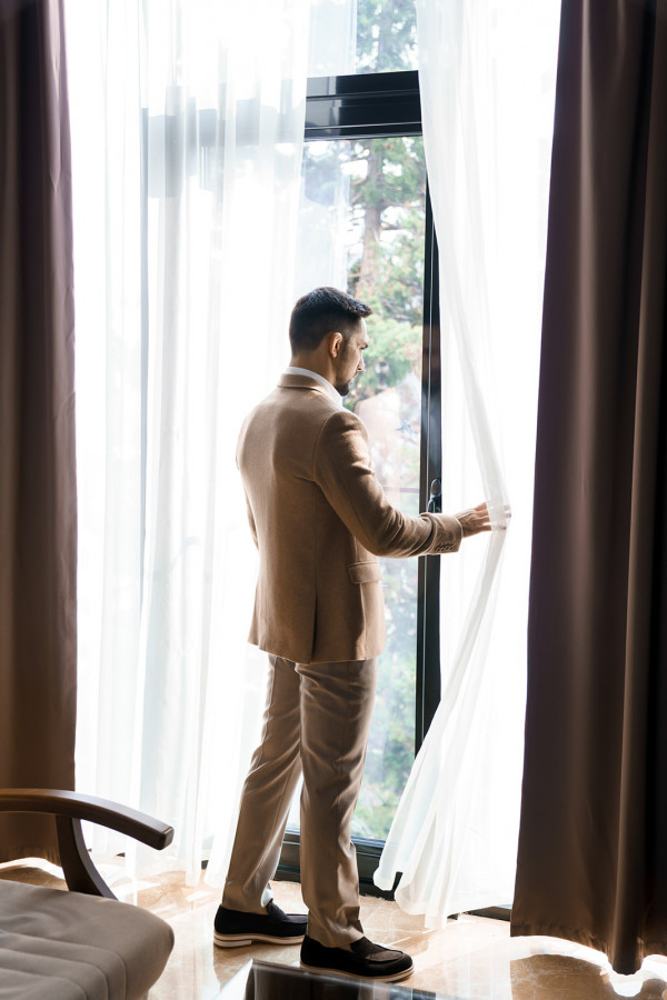 Нежная свадьба с оттенком бохо на берегу