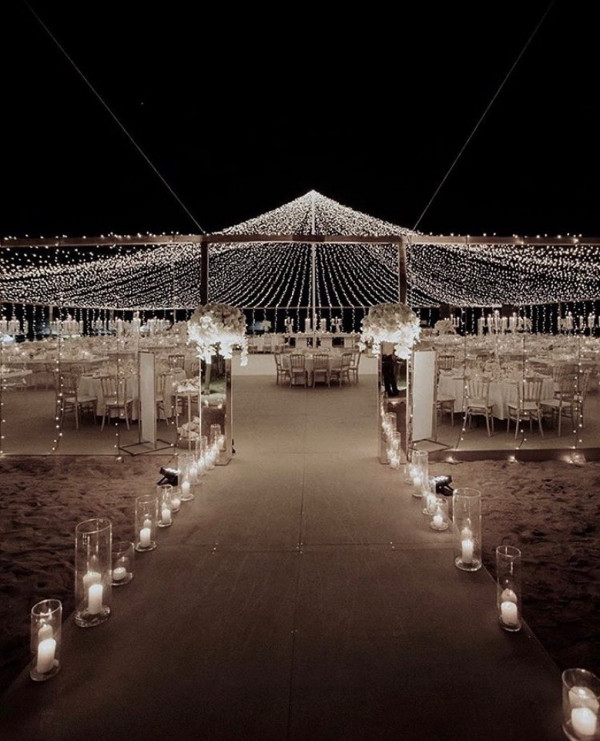 Своды из огоньков — волшебный декор для