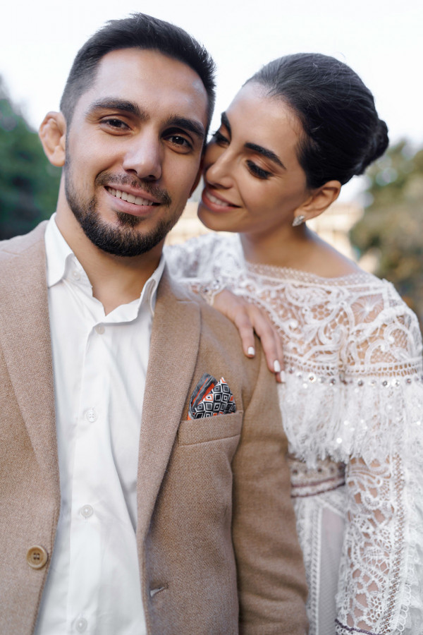 Нежная свадьба с оттенком бохо на берегу