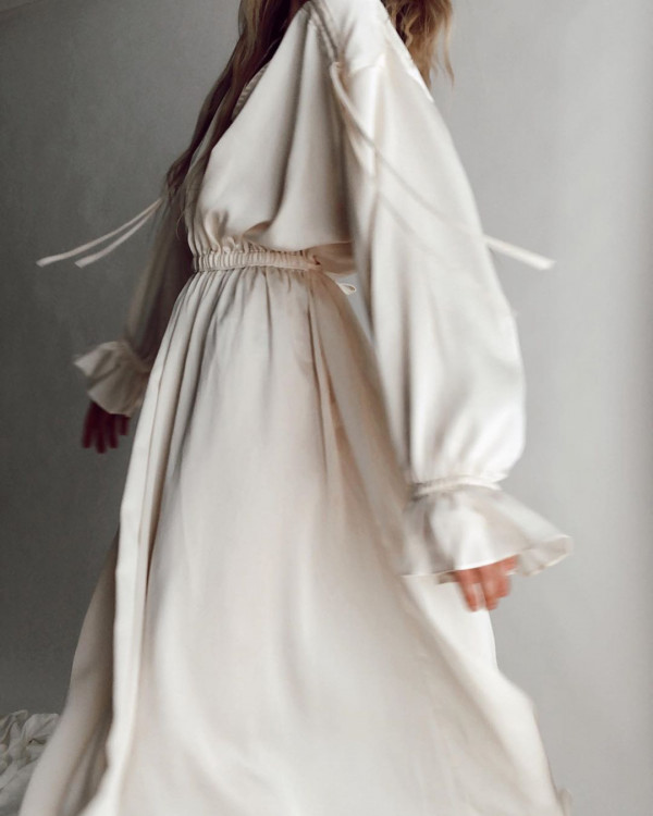 Легкие платья-туники для свадьбы в стиле бохо