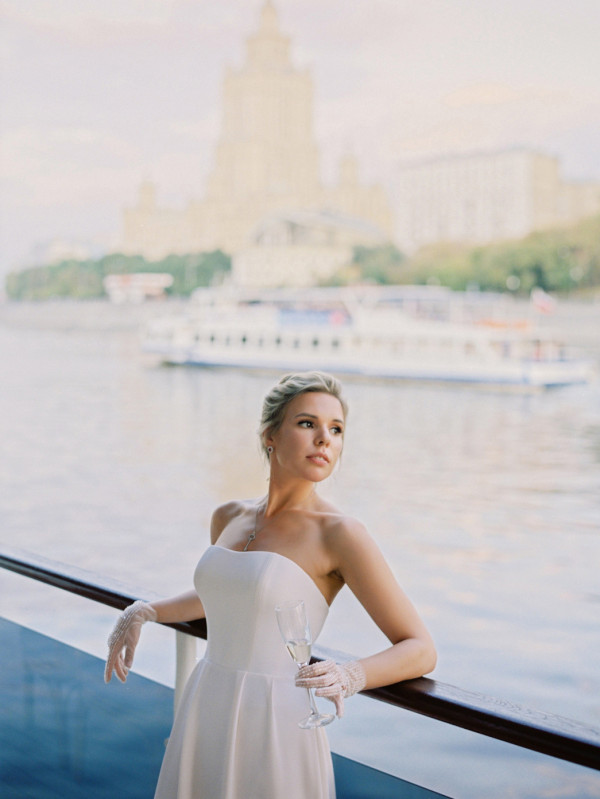 Романтичная московская свадьба