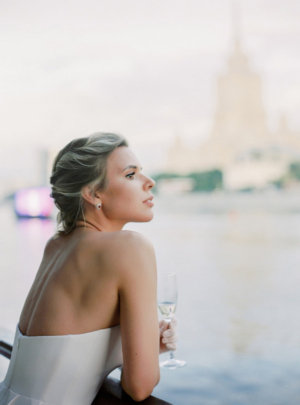 Романтичная московская свадьба