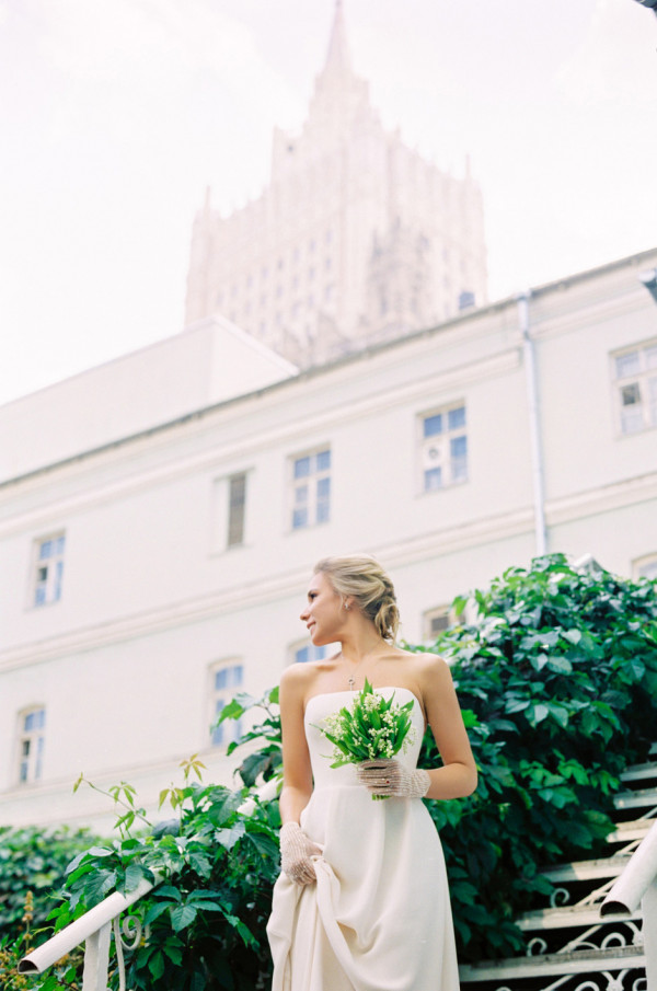Романтичная московская свадьба