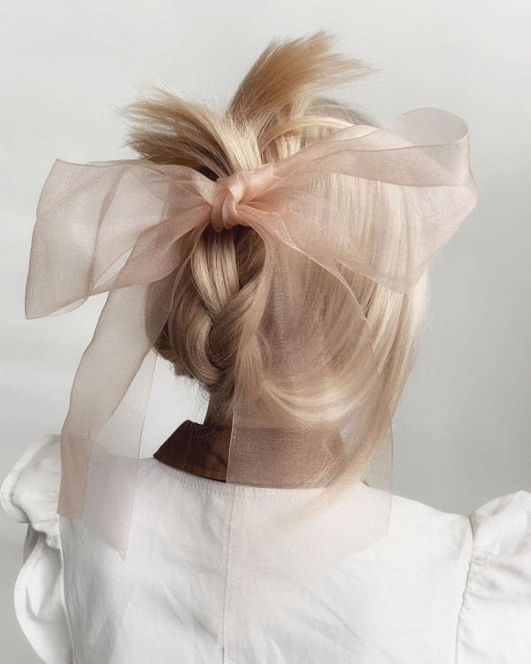 Банты из органзы, которые понравятся даже любительницам