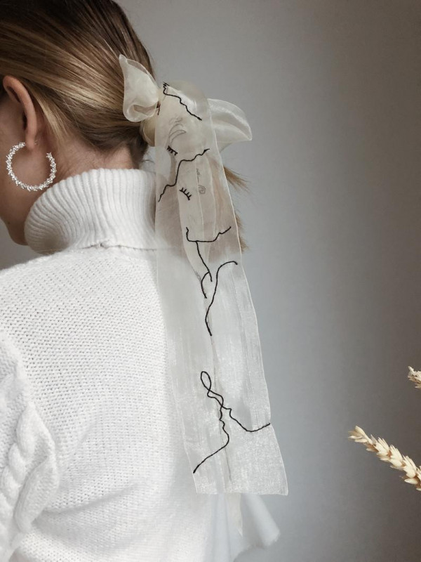 Банты из органзы, которые понравятся даже любительницам