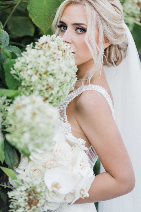 Белоснежная свадьба с хрусталем