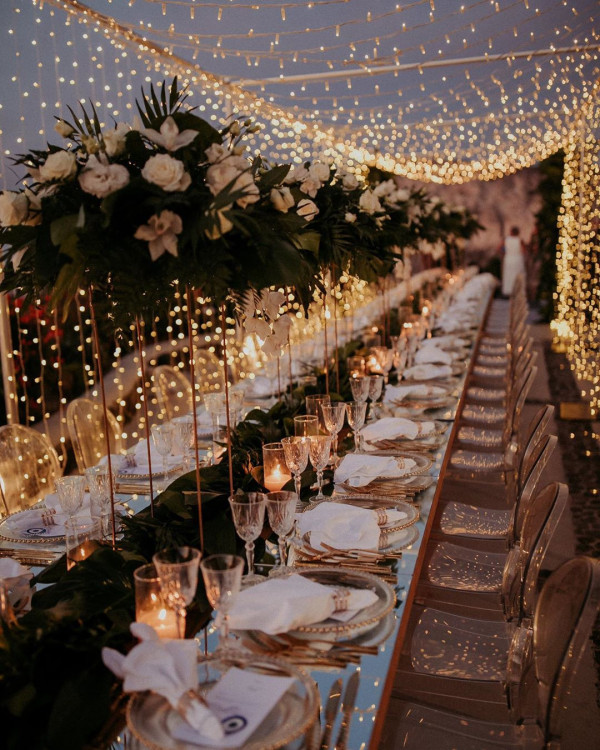 Своды из огоньков — волшебный декор для