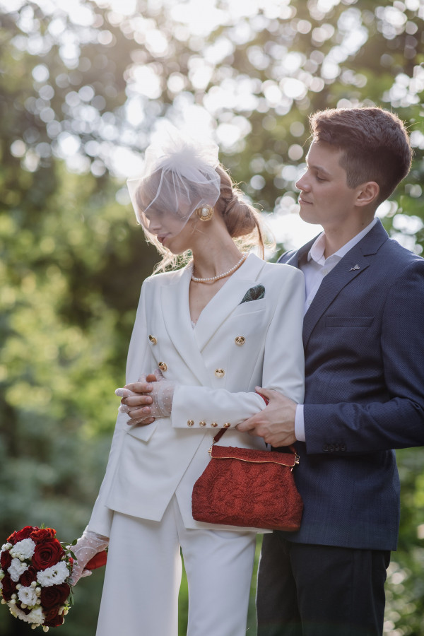 Предсвадебная съемка в летней Москве