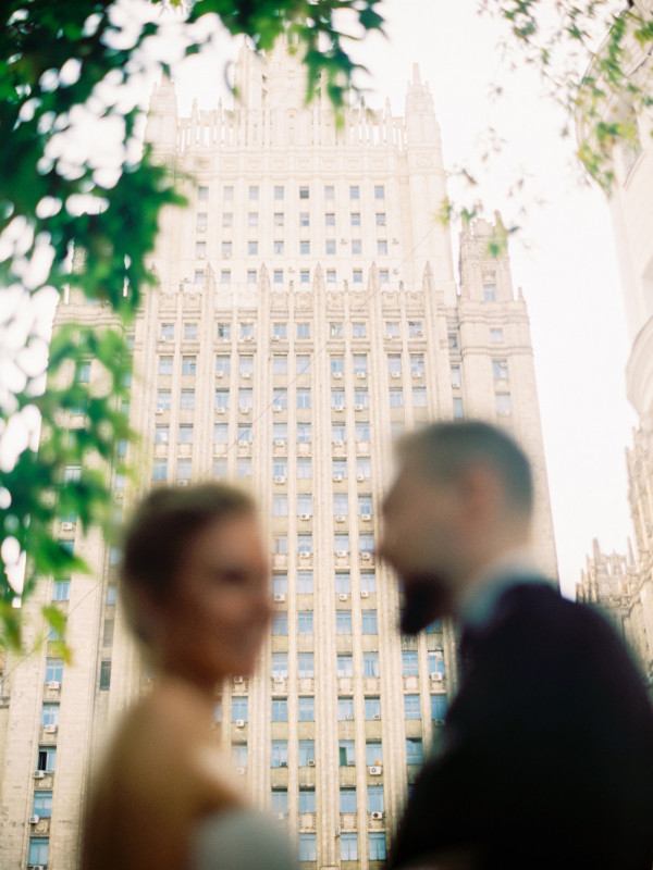 Романтичная московская свадьба