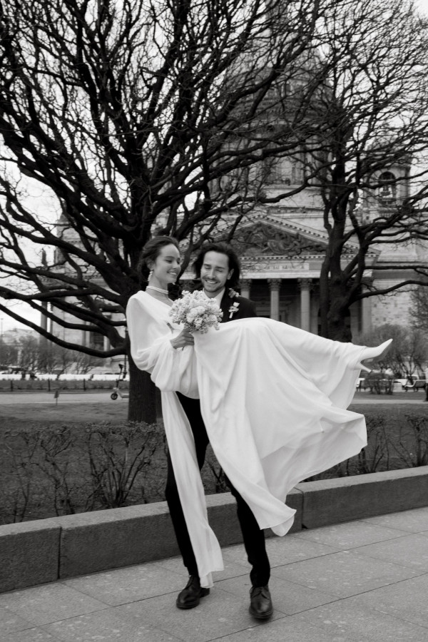 Стильная свадьба из Санкт-Петербурга, покорившая инстаграм