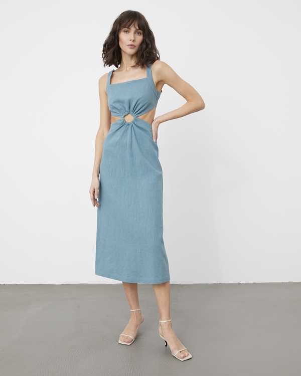 Цветные летние платья для подружек невесты до