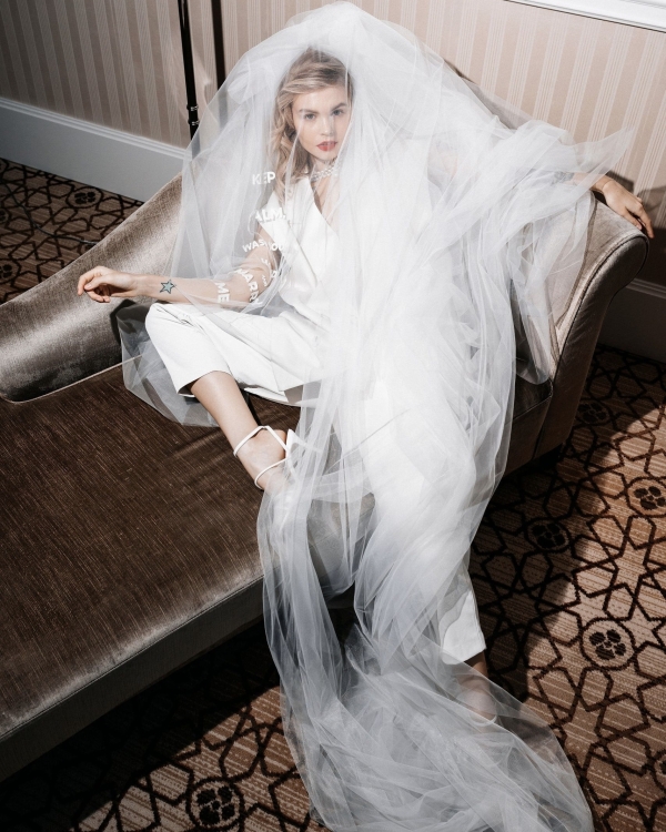 Свадебная фата: 10 необычных вариантов