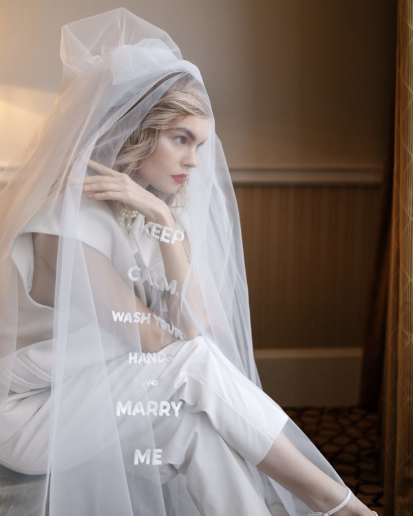 Свадебная фата: 10 необычных вариантов