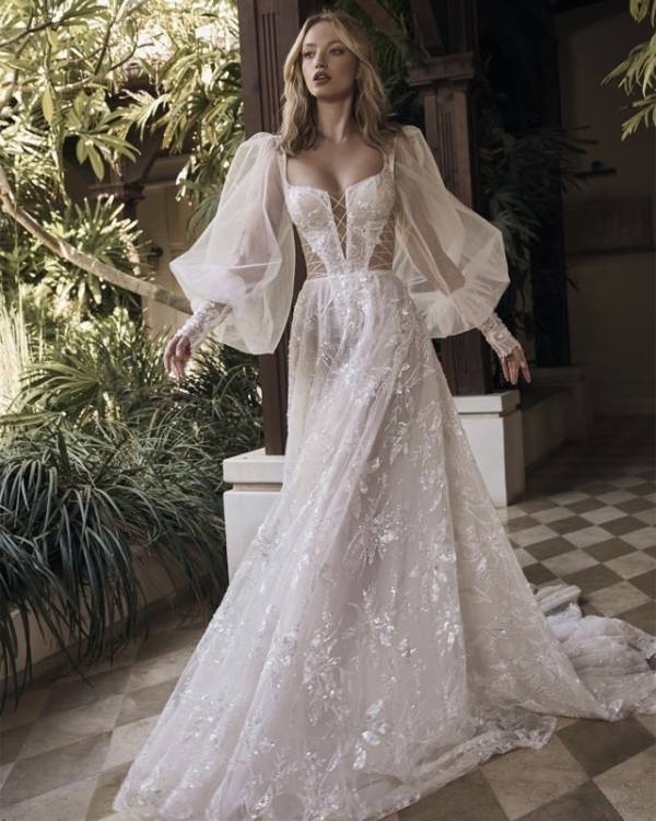 Посмотрите на новые свадебные коллекции израильских модельеров