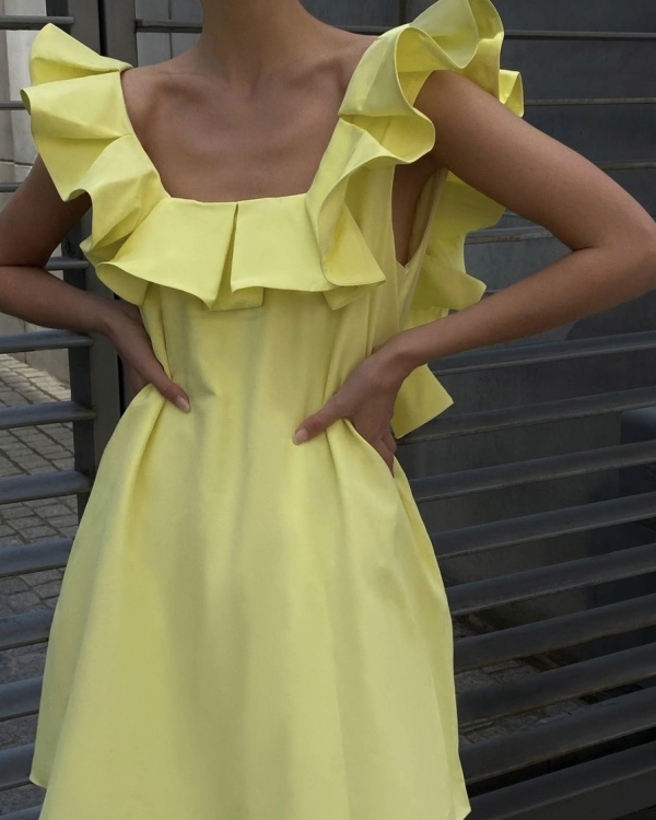 Цветные летние платья для подружек невесты до