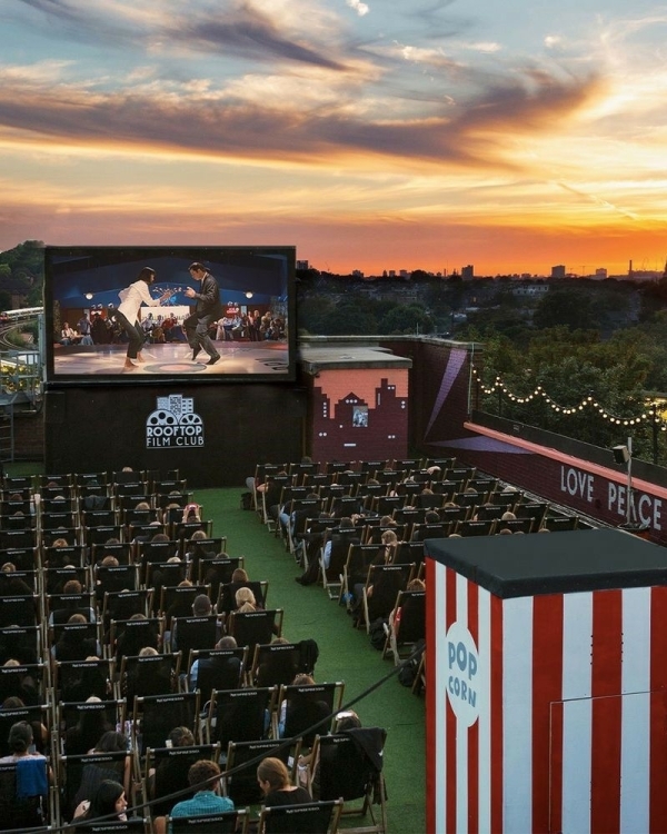 Кинотеатры под открытым небом в Питере