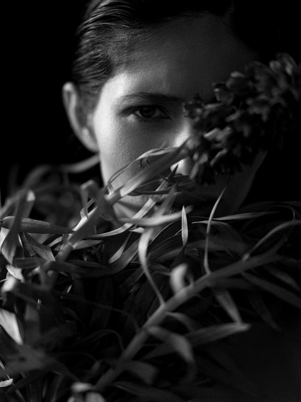 Нежный референс для фотосессии невесты в твоческом